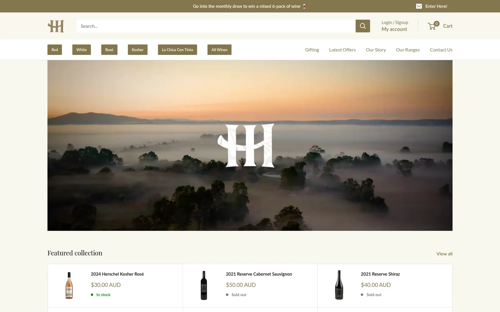 Hirsch Hill website